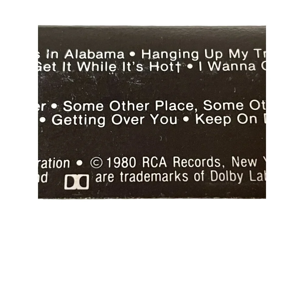 Vintage 1980 Alabama Cassette My Homes In Alabama Used RCA Tested - Picture 10 of 12